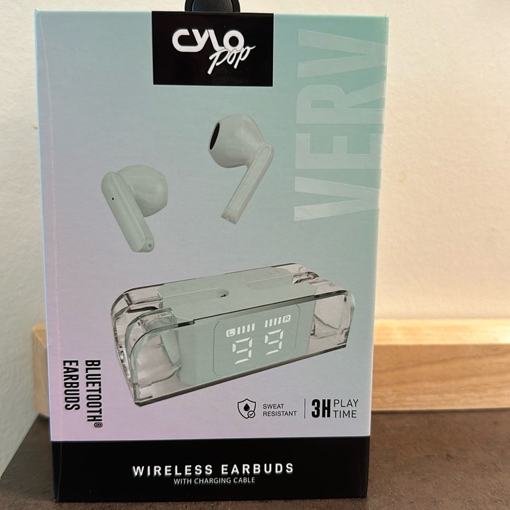 Bluetooth ear buds with charging case
